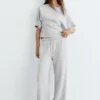 Weiche Hose mit weitem Bein Weiche Hose mit weitem Bein