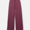 Weiche Hose mit weitem Bein