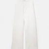 Weiche Hose mit weitem Bein