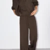 Weiche Hose mit weitem Bein