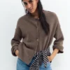 Weiche Strickjacke