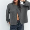 Weiche Strickjacke