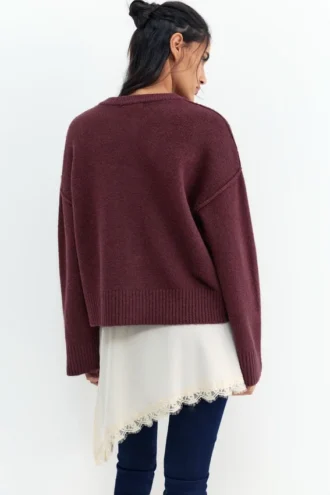 Weiche Strickjacke