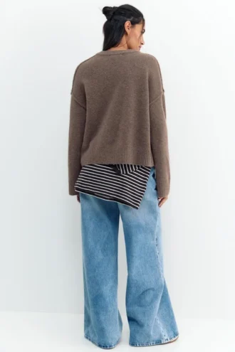Weiche Strickjacke