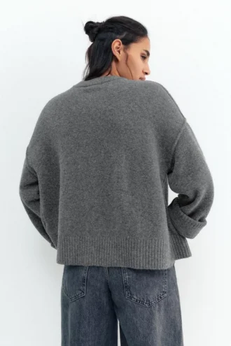 Weiche Strickjacke
