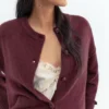 Weiche Strickjacke