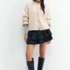 Weiche Strickjacke