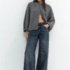 Weiche Strickjacke