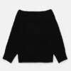 Weicher Strickpullover im Bardot-Stil Weicher Strickpullover im Bardot-Stil