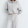 Weiches Kapuzensweatshirt