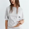 Weiches Kurzarm-Sweatshirt