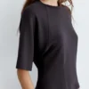 Weiches Kurzarm-Sweatshirt