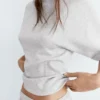 Weiches Kurzarm-Sweatshirt