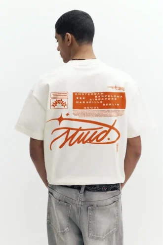 Weißes STWD-T-Shirt