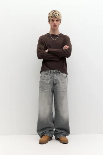 Weit geschnittene Jeans