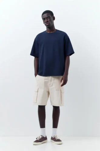 Weite Cargo-Bermuda-Shorts Weite Cargo-Bermuda-Shorts