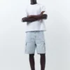 Weite Cargo-Bermuda-Shorts Weite Cargo-Bermuda-Shorts