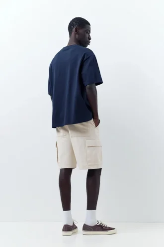 Weite Cargo-Bermuda-Shorts Weite Cargo-Bermuda-Shorts