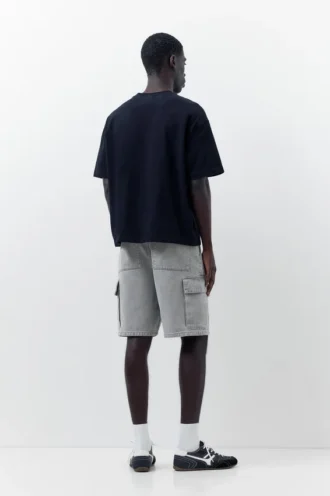 Weite Cargo-Bermuda-Shorts