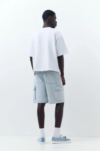 Weite Cargo-Bermuda-Shorts Weite Cargo-Bermuda-Shorts