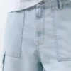 Weite Cargo-Bermuda-Shorts Weite Cargo-Bermuda-Shorts