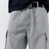 Weite Cargo-Bermuda-Shorts Weite Cargo-Bermuda-Shorts