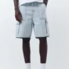 Weite Cargo-Bermuda-Shorts Weite Cargo-Bermuda-Shorts