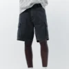 Weite Cargo-Bermuda-Shorts Weite Cargo-Bermuda-Shorts