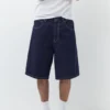 Weite Denim-Bermudas-Shorts Weite Denim-Bermudas-Shorts
