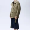 Weite Denim-Bermudas-Shorts Weite Denim-Bermudas-Shorts