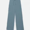 Weite Hose aus Krepp