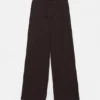 Weite Hose aus Krepp