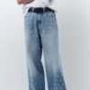 Weite Jeans mit Sternenprint Weite Jeans mit Sternenprint