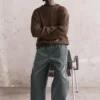 Weite Jogginghose aus Cord