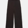 Weite Trainingshose mit verstellbarem Saum Weite Trainingshose mit verstellbarem Saum