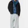 Woll-Overshirt mit Taschen
