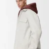 Woll-Overshirt mit Taschen