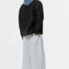 Woll-Overshirt mit Taschen