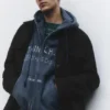 Woll-Overshirt mit Taschen