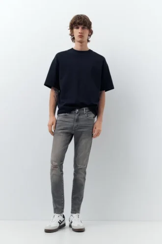 Zerrissene Skinny-Jeans