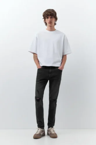 Zerrissene Skinny-Jeans