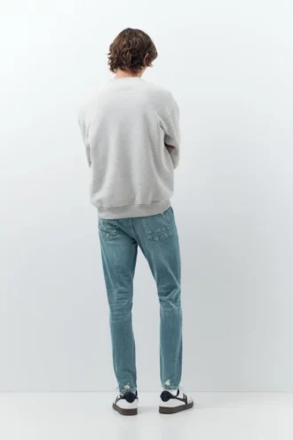 Zerrissene Skinny-Jeans