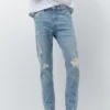 Zerrissene Skinny-Jeans Zerrissene Skinny-Jeans