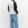 Zerrissene Slim-Fit-Bootcut-Jeans