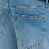Zerrissene Slim-Fit-Bootcut-Jeans